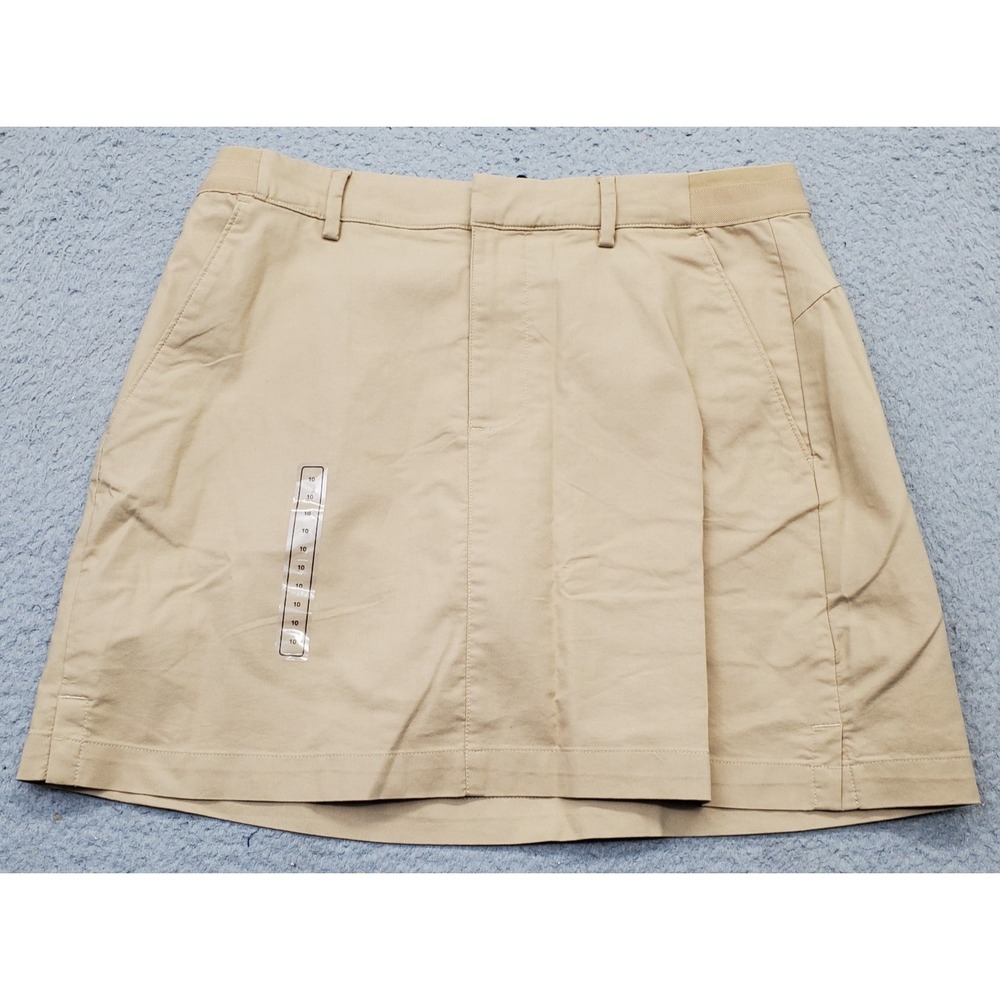 Walter Hagen Khaki Tan Golf Skort